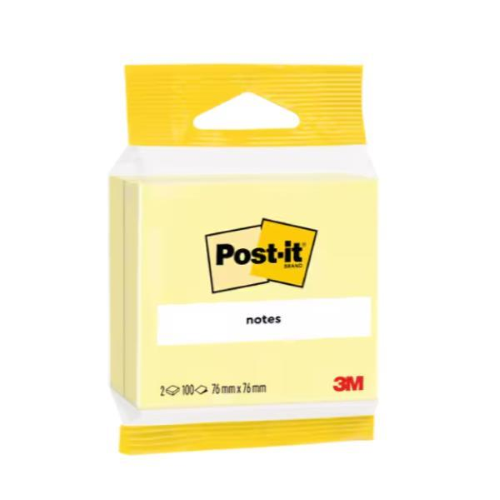CF2 POST-IT 76X76MM GIALLO-BLISTER